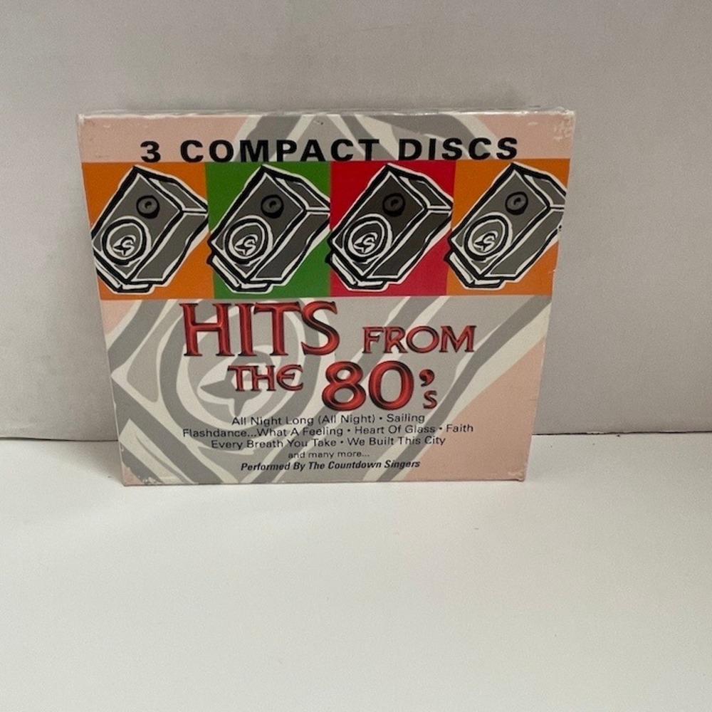 Hits From the 80's 3-CD Box Set (1996, Madacy) 30-Track Collection Pop Rock
